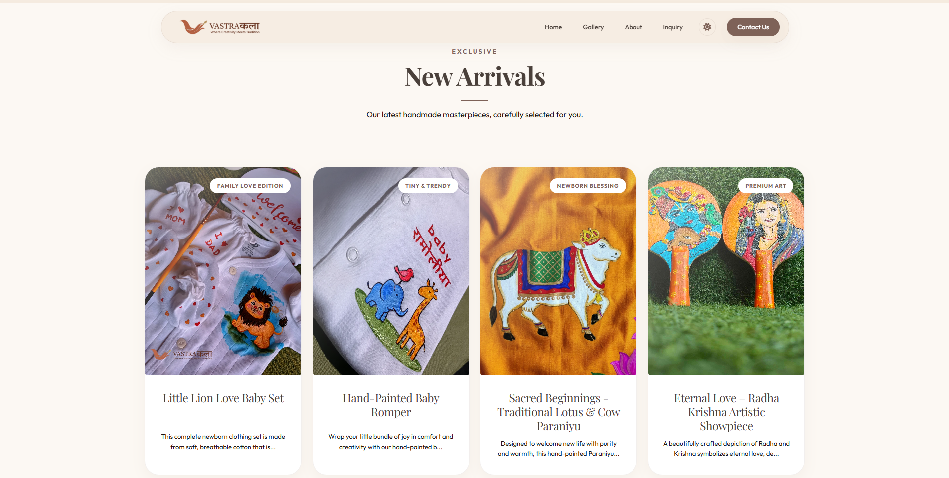 Vastraकला Premium Artisan E-Commerce Platform